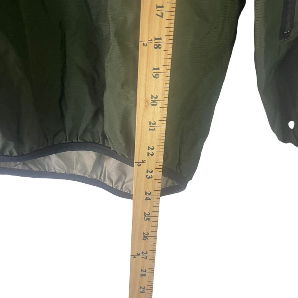 MoonStone Women's Size Small Green Rain Windbreaker Jacket - Picture 7 of 7